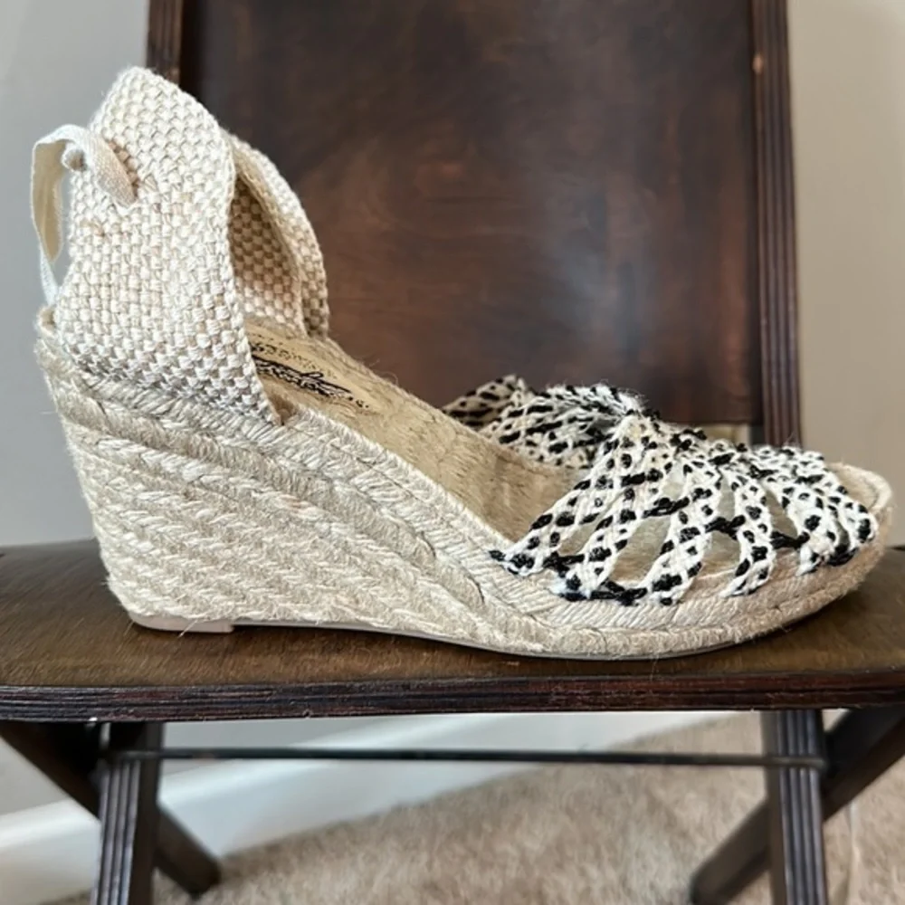 FREE PEOPLE AMALFI COAST WEDGE SANDAL sz 39